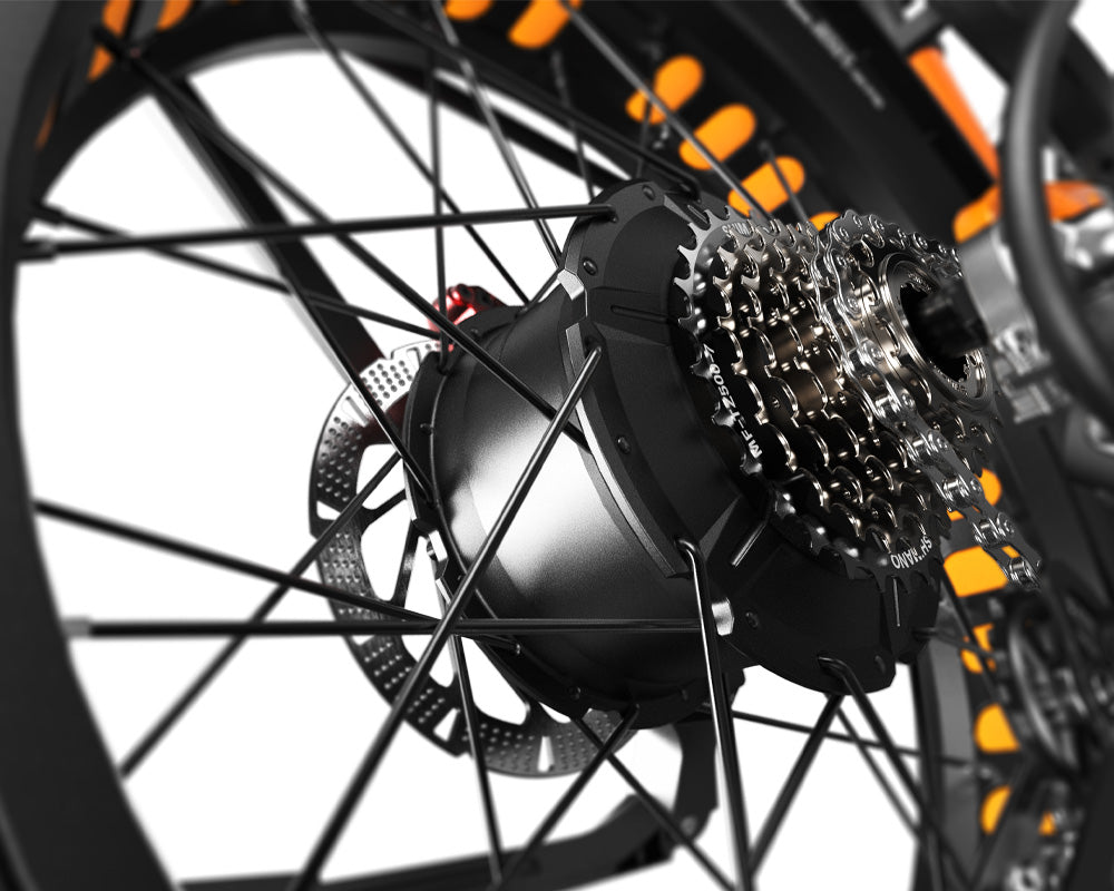 Lankeleisi RX800 Plus 20" Fatbike 960Wh vollgefedertes SUV-E-Bike