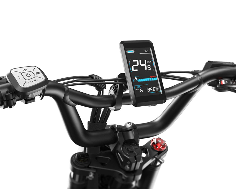Lankeleisi RX800 Plus 20" Fatbike 960Wh vollgefedertes SUV-E-Bike