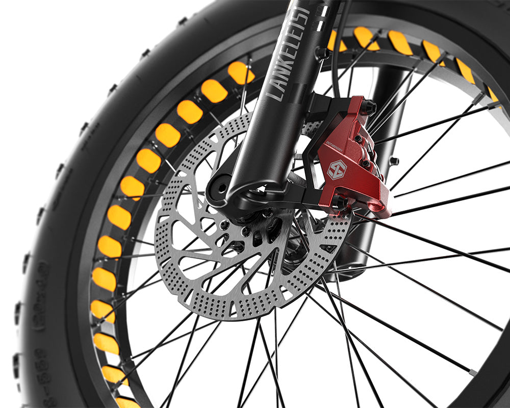 Lankeleisi RX800 Plus 20" Fatbike 960Wh vollgefedertes SUV-E-Bike