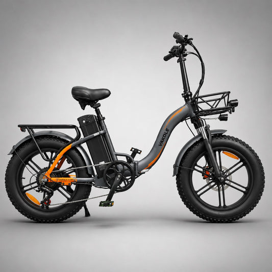 Vakole Y20 Pro 20" Tiefeinsteiger Klapprad Fatbike E-bike (1440Wh)