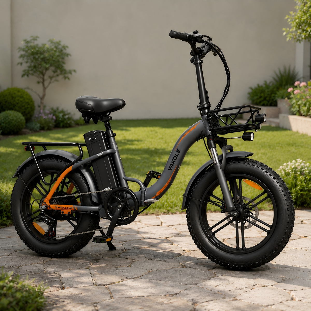 Vakole Y20 Pro 20" Tiefeinsteiger Klapprad Fatbike E-bike (1440Wh)