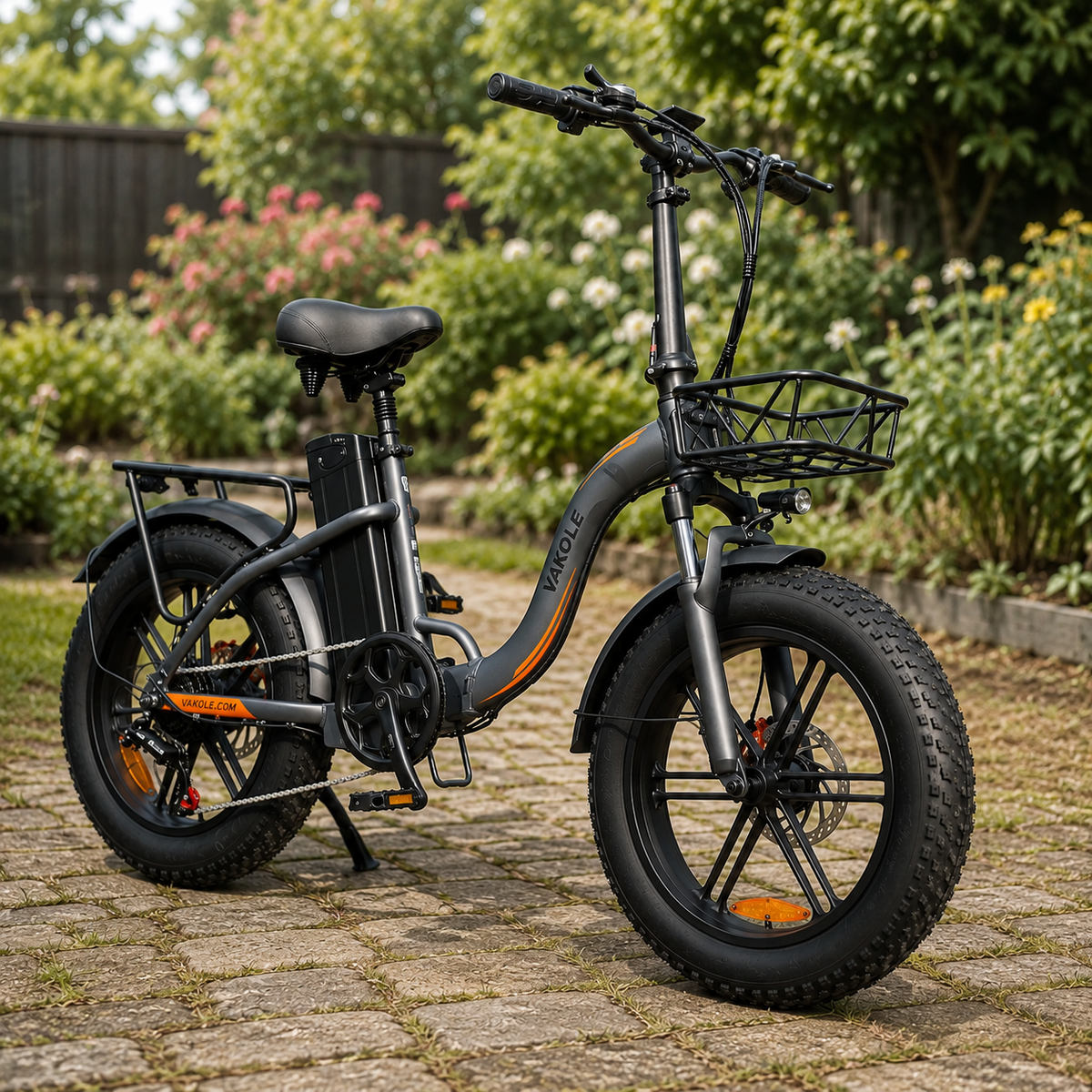 Vakole Y20 Pro 20" Tiefeinsteiger Klapprad Fatbike E-bike (1440Wh)