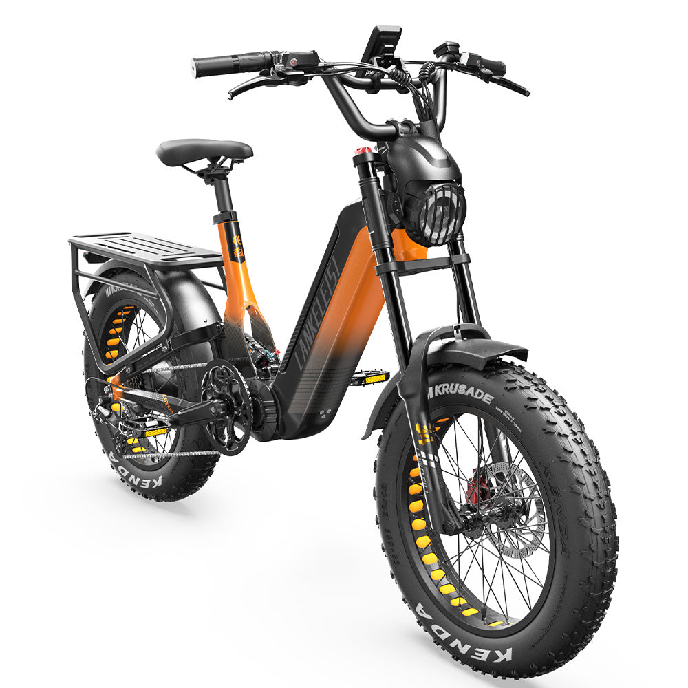 Lankeleisi RX800 Plus 20" Fatbike 960Wh vollgefedertes SUV-E-Bike