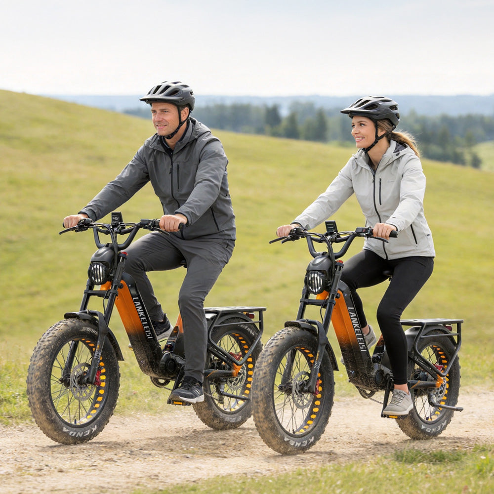 Lankeleisi RX800 Plus 20" Fatbike 960Wh vollgefedertes SUV-E-Bike