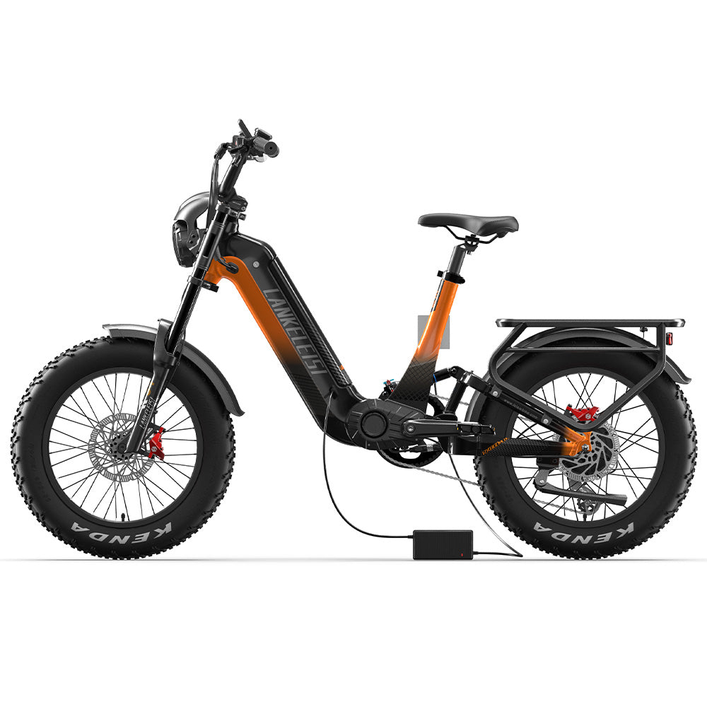Lankeleisi RX800 Plus 20" Fatbike 960Wh vollgefedertes SUV-E-Bike