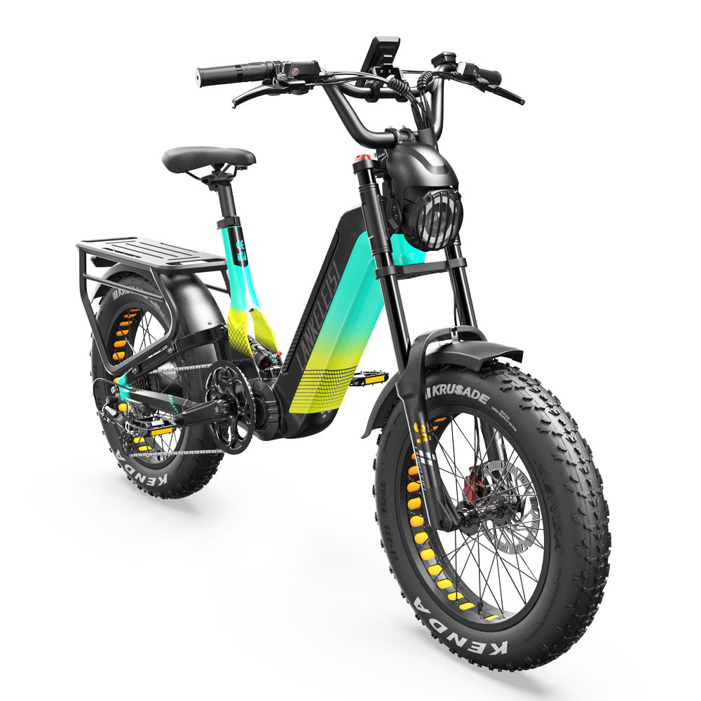 Lankeleisi RX800 Plus 20" Fatbike 960Wh vollgefedertes SUV-E-Bike