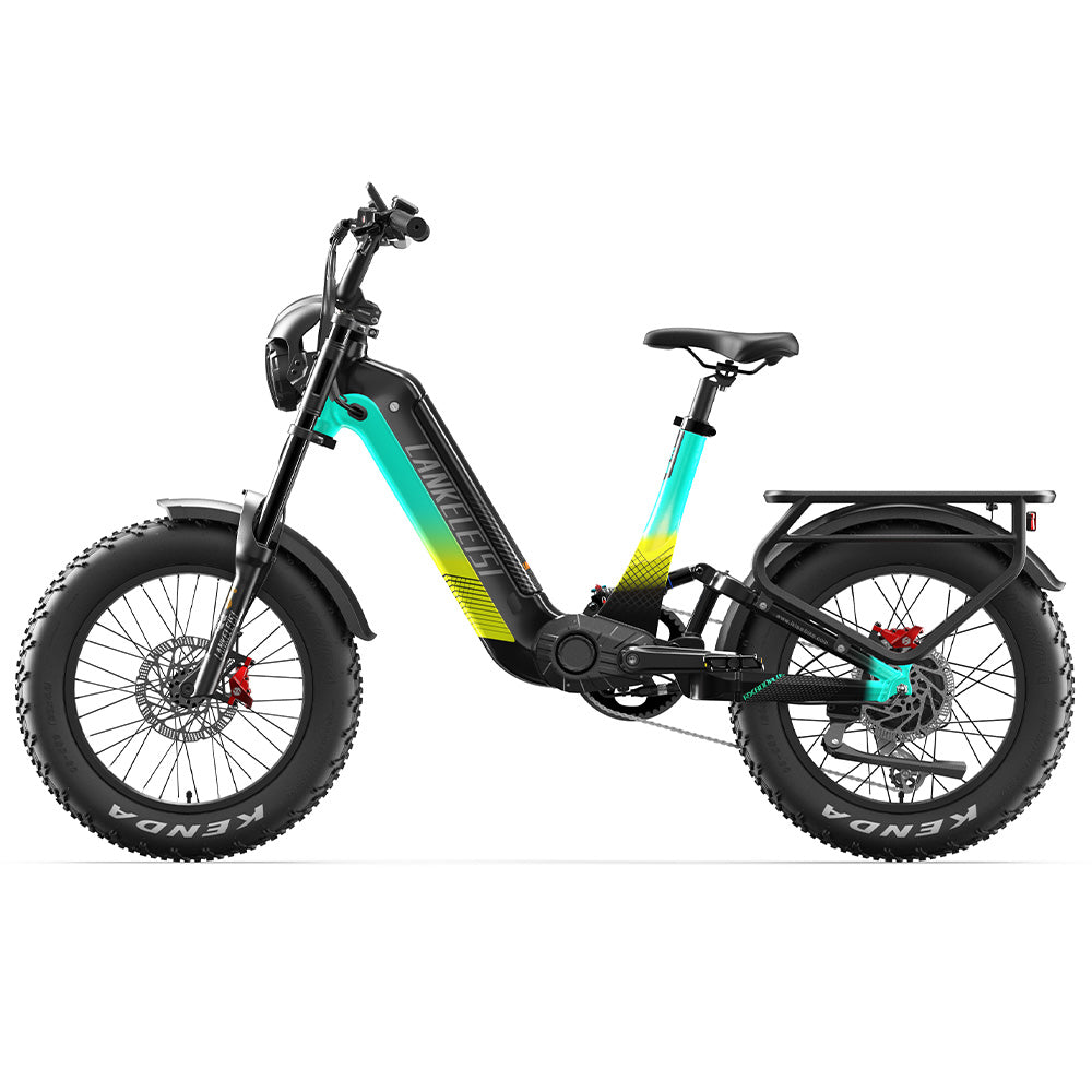 Lankeleisi RX800 Plus 20" Fatbike 960Wh vollgefedertes SUV-E-Bike