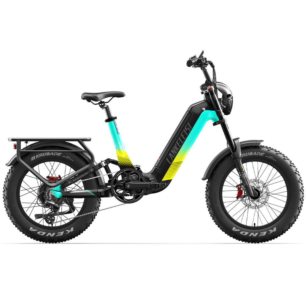 Lankeleisi RX800 Plus 20" Fatbike 960Wh vollgefedertes SUV-E-Bike