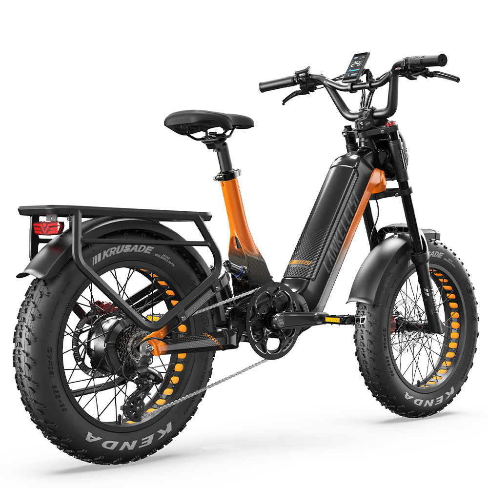 Lankeleisi RX800 Plus 20" Fatbike 960Wh vollgefedertes SUV-E-Bike