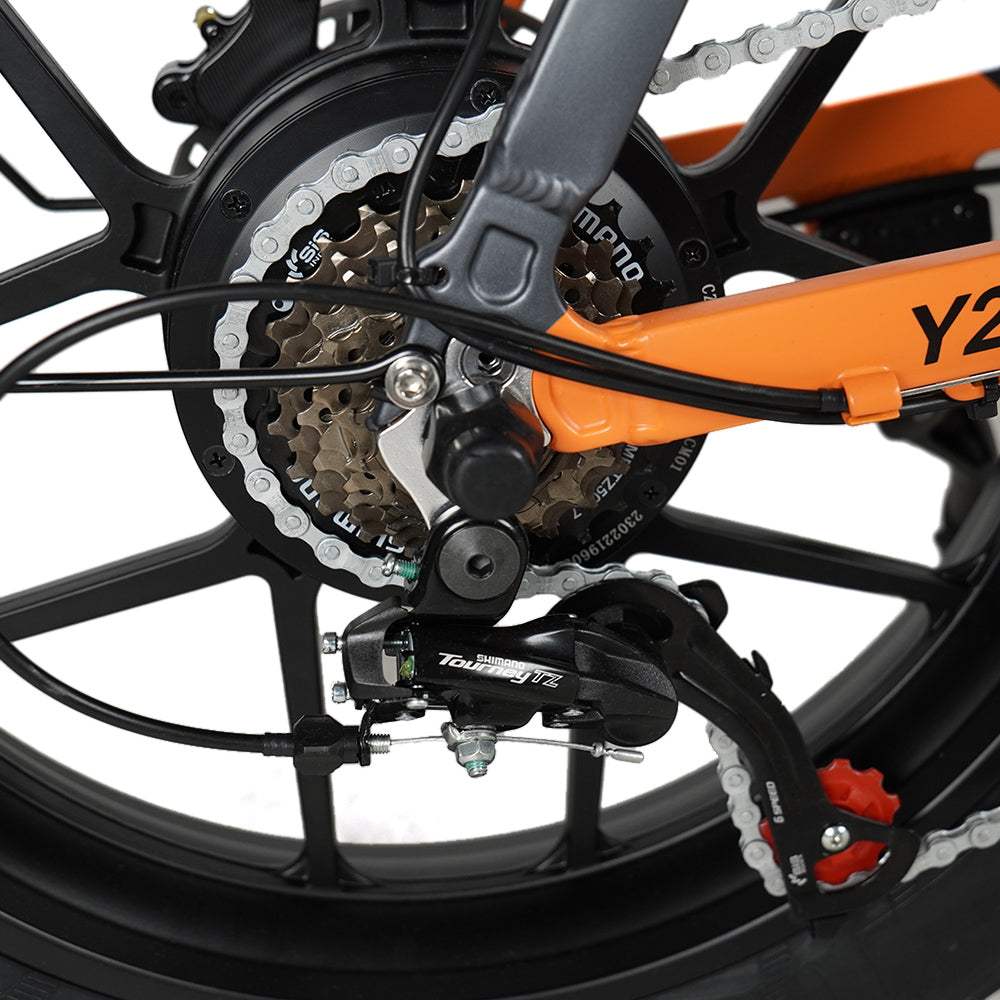 Vakole Y20 Pro 20" Tiefeinsteiger Klapprad Fatbike E-bike (1440Wh)