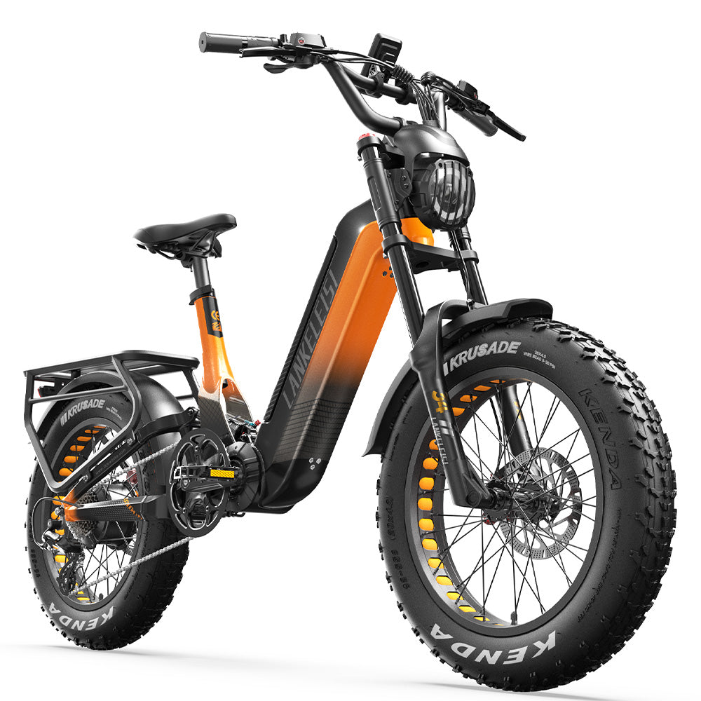 Lankeleisi RX800 Plus 20" Fatbike 960Wh vollgefedertes SUV-E-Bike